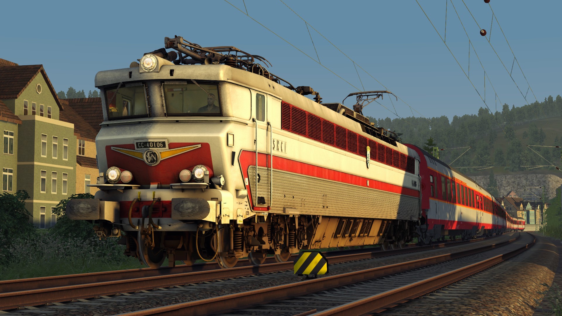 Creating the CC40100 for Train Simulator Classic